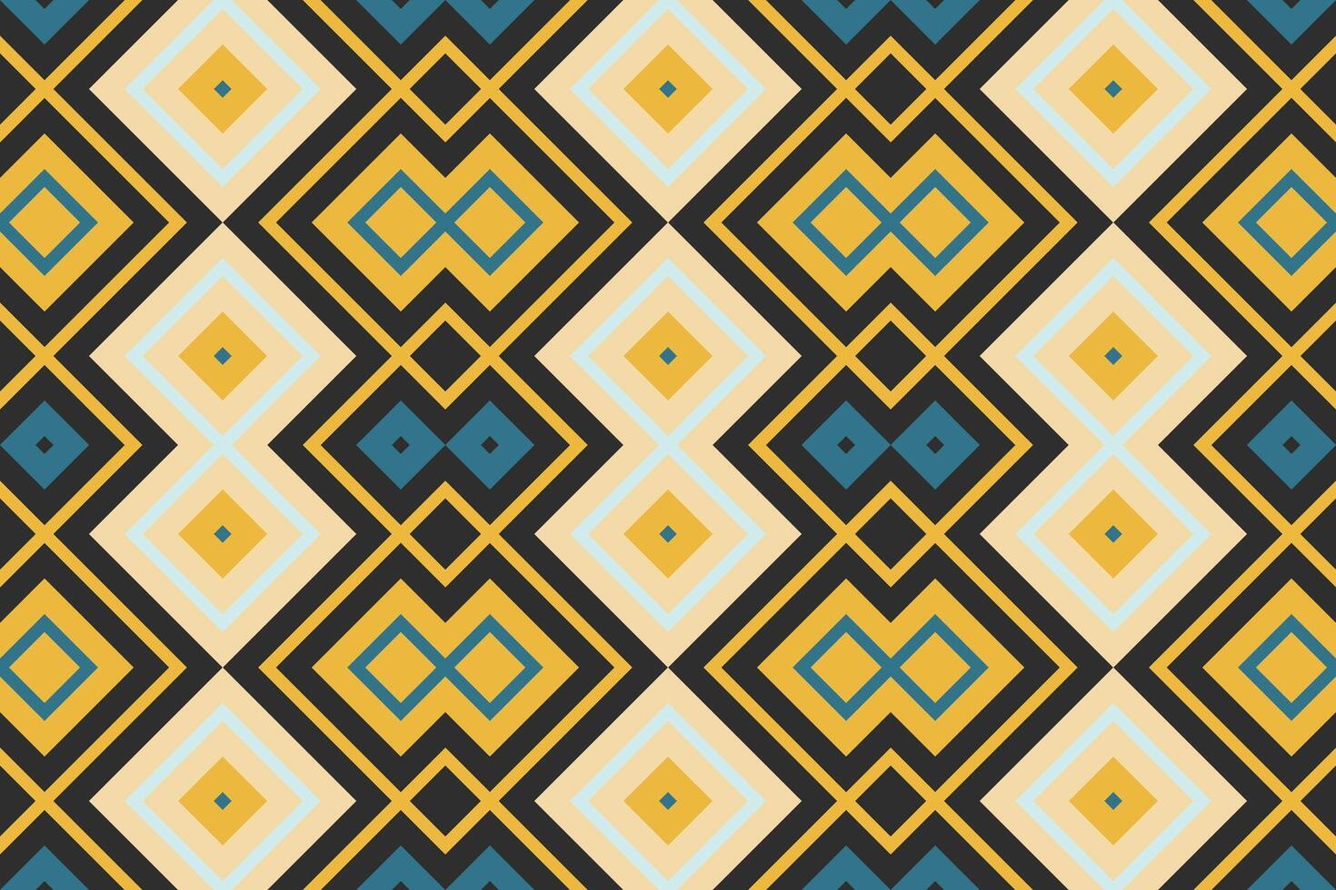 Motif Ikat Seamless Pattern Embroidery Background. Ikat Background Geometric Ethnic Oriental Pattern traditional.aztec Style Abstract design for Texture,fabric,clothing,wrapping,sarong. vector