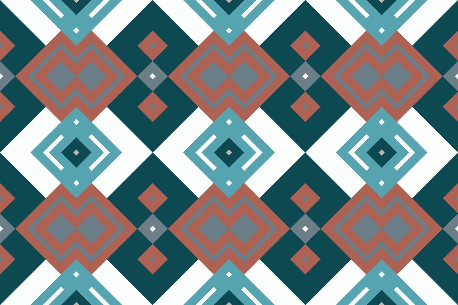 Motif Ikat Floral Paisley Embroidery Background. Ikat Background Geometric Ethnic Oriental Pattern traditional.aztec Style Abstract design for Texture,fabric,clothing,wrapping,sarong. vector