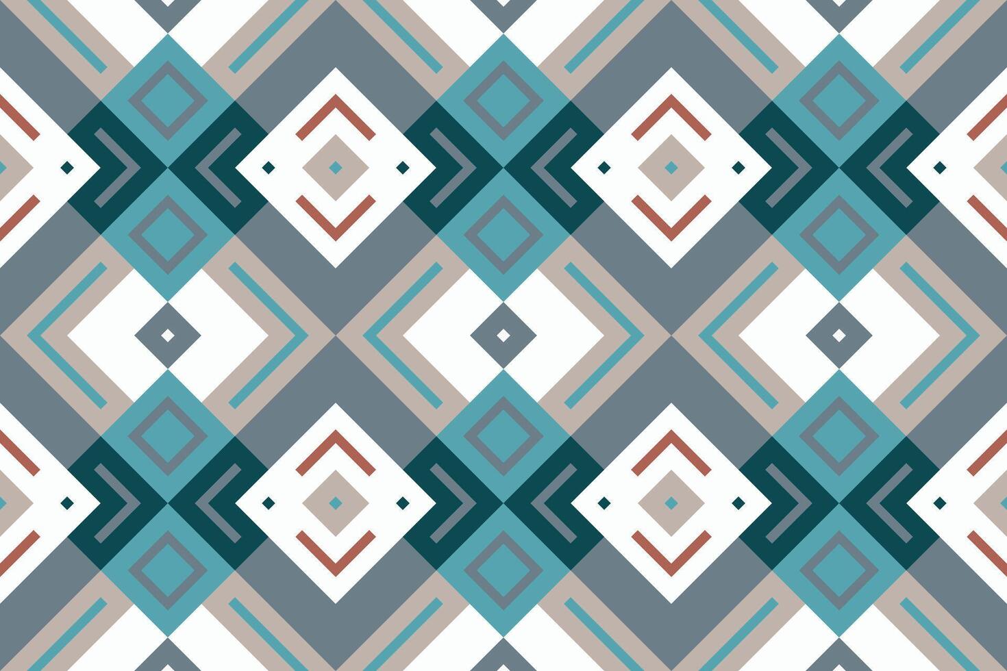 Motif Ikat Floral Paisley Embroidery Background. Ikat Fabric Geometric Ethnic Oriental Pattern Traditional. Ikat Aztec Style Abstract Design for Print Texture,fabric,saree,sari,carpet. vector
