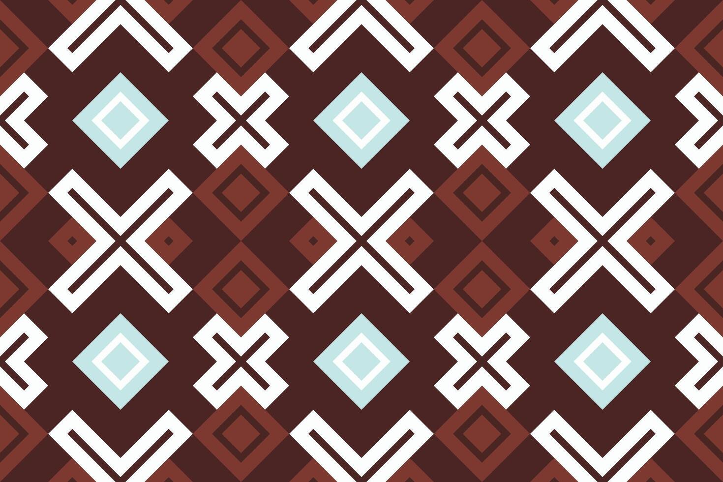 Motif Ikat Floral Paisley Embroidery Background. Ikat Stripe Geometric Ethnic Oriental Pattern Traditional. Ikat Aztec Style Abstract Design for Print Texture,fabric,saree,sari,carpet. vector