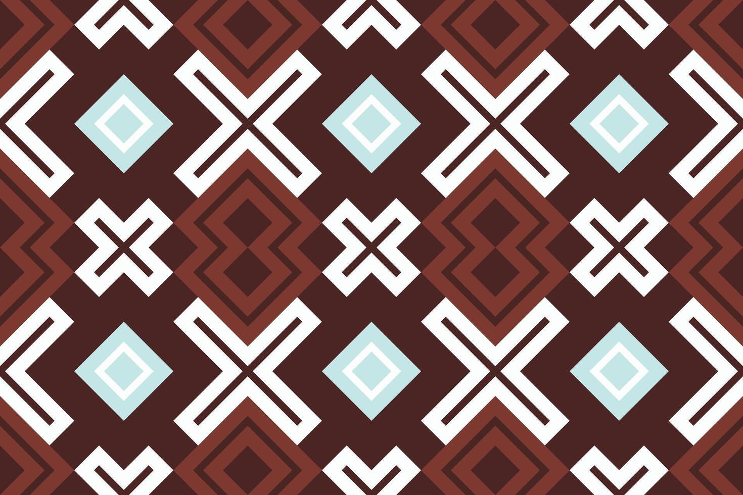 Motif Ikat Floral Paisley Embroidery Background. Ikat Stripe Geometric Ethnic Oriental Pattern traditional.aztec Style Abstract design for Texture,fabric,clothing,wrapping,sarong. vector