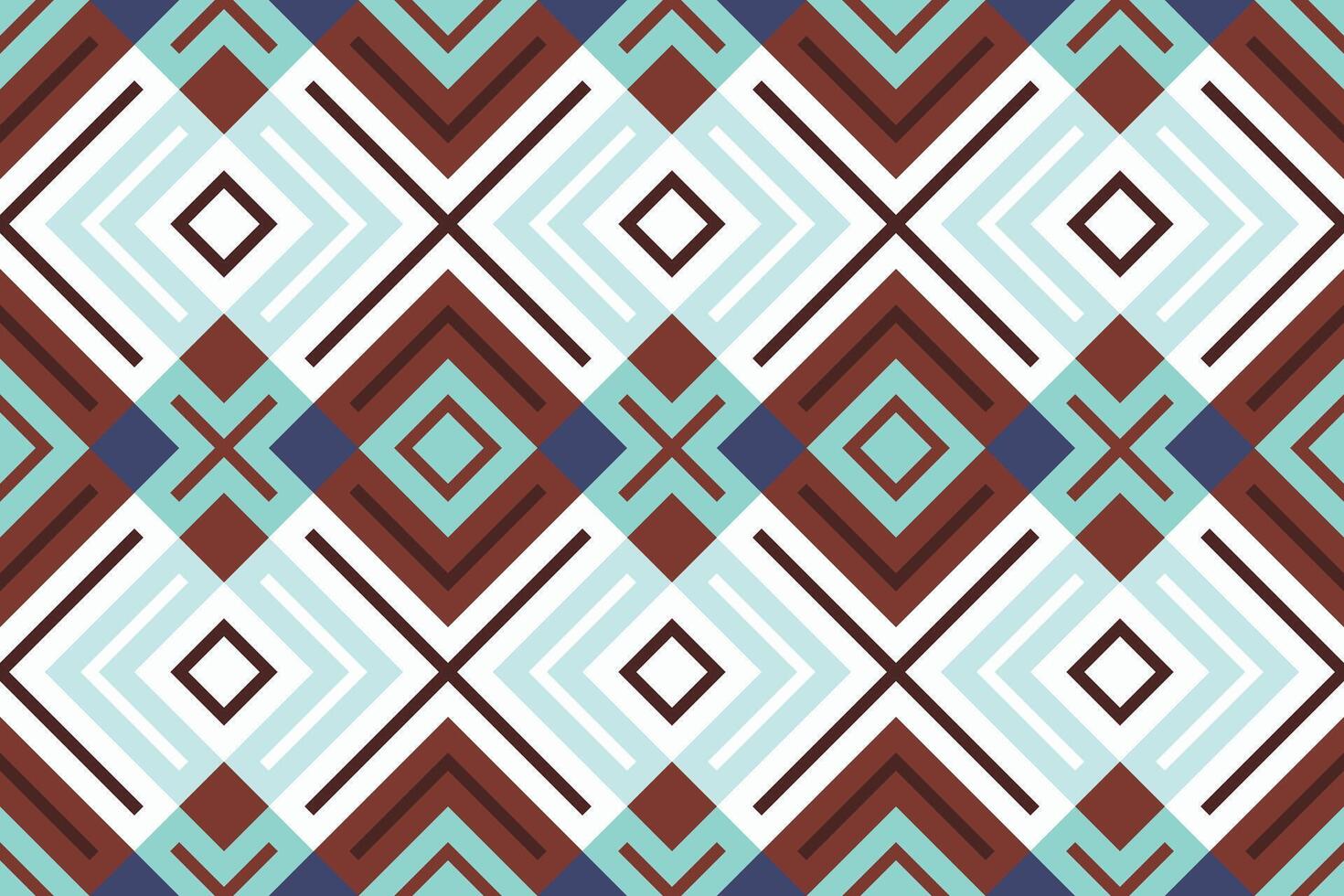 Motif Ikat Floral Paisley Embroidery Background. Ikat Geometric Ethnic Oriental Pattern traditional.aztec Style Abstract design for Texture,fabric,clothing,wrapping,sarong. vector