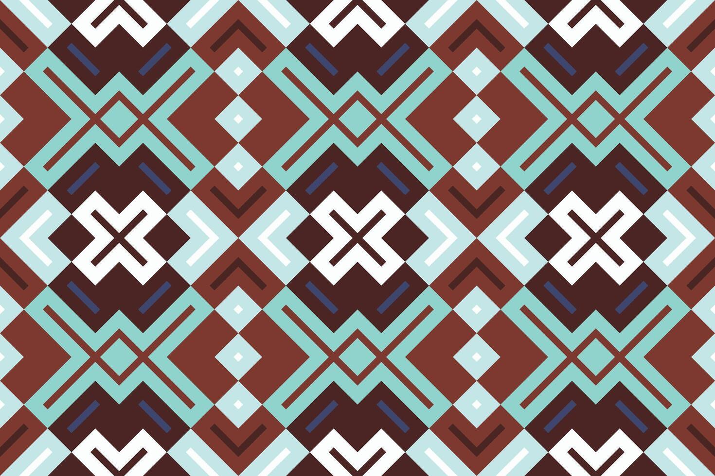 Motif Ikat Floral Paisley Embroidery Background. Ikat Seamless Pattern Geometric Ethnic Oriental Pattern traditional.aztec Style Abstract design Texture,fabric,clothing,wrapping,sarong. vector
