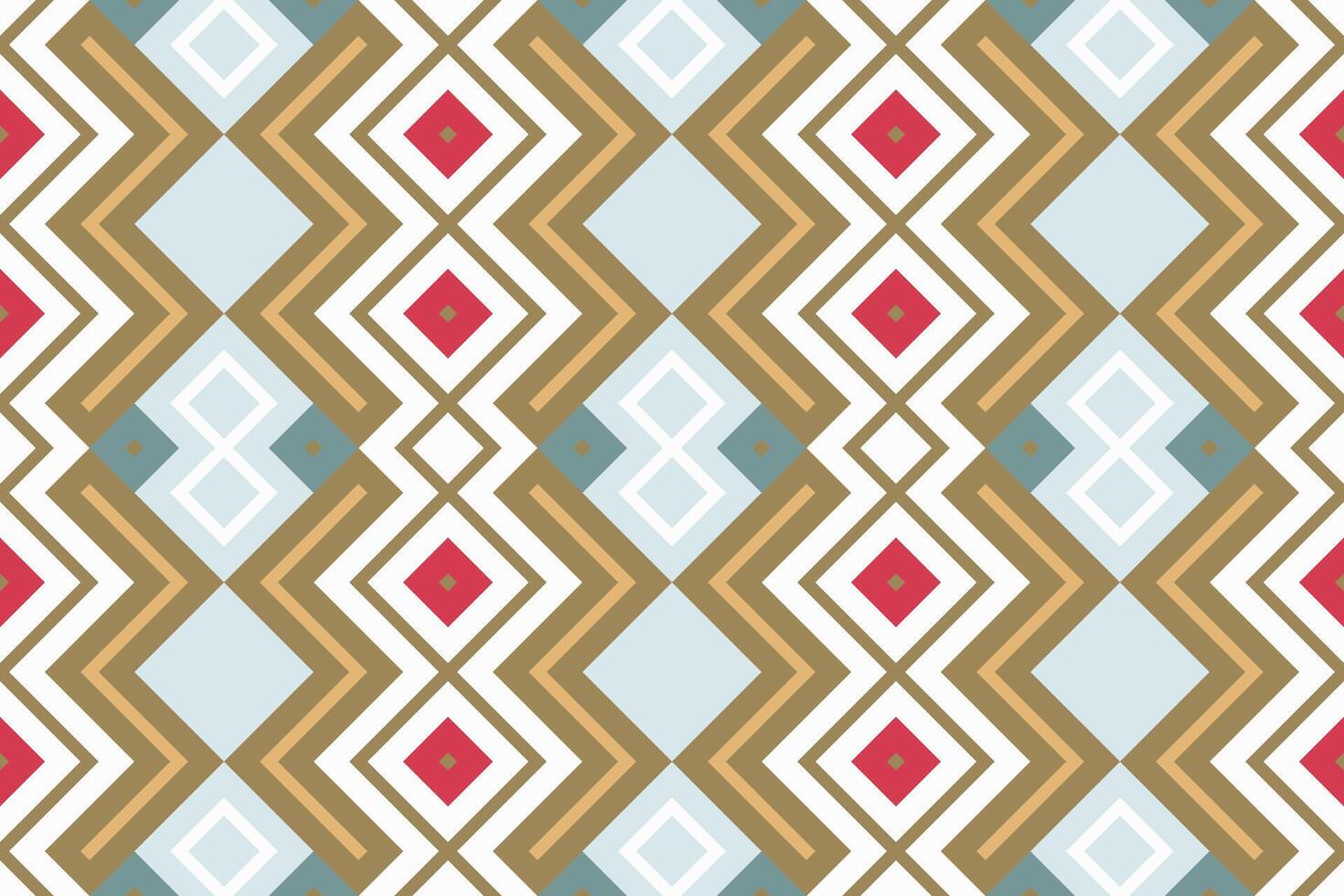 Motif Ikat Paisley Embroidery Background. Ikat Aztec Geometric Ethnic Oriental Pattern traditional.aztec Style Abstract illustration.design for Texture,fabric,clothing,wrapping,sarong. vector