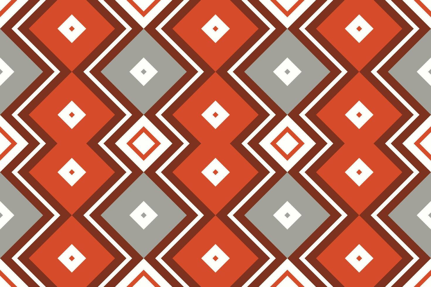 Motif Ikat Seamless Pattern Embroidery Background. Ikat Stripe Geometric Ethnic Oriental Pattern Traditional. Ikat Aztec Style Abstract Design for Print Texture,fabric,saree,sari,carpet. vector