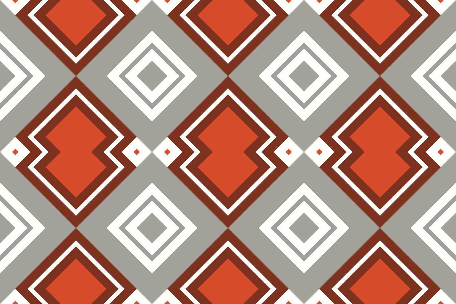 Motif Ikat Seamless Pattern Embroidery Background. Ikat Stripe Geometric Ethnic Oriental Pattern traditional.aztec Style Abstract design for Texture,fabric,clothing,wrapping,sarong. vector