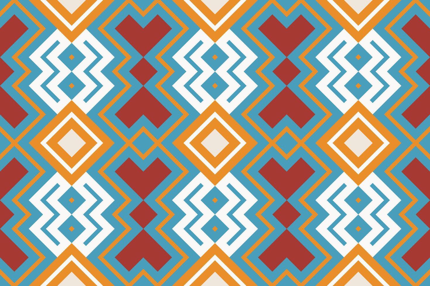 Motif Ikat Paisley Embroidery Background. Ikat Designs Geometric Ethnic Oriental Pattern traditional.aztec Style Abstract illustration.design for Texture,fabric,clothing,wrapping,sarong. vector