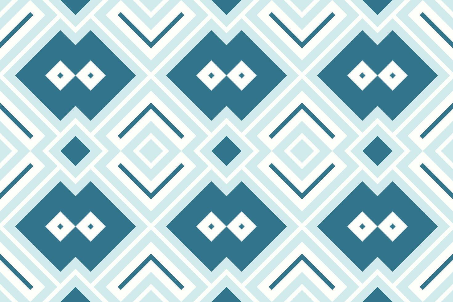 Ikat Paisley Pattern Embroidery Background. Ikat Seamless Pattern Geometric Ethnic Oriental Pattern traditional.aztec Style Abstract design for Texture,fabric,clothing,wrapping,sarong. vector