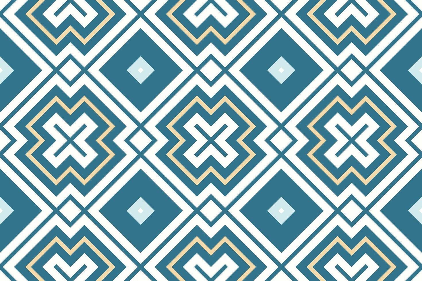 Ikat Paisley Pattern Embroidery Background. Ikat Stripe Geometric Ethnic Oriental Pattern traditional.aztec Style Abstract illustration.design for Texture,fabric,clothing,wrapping,sarong. vector