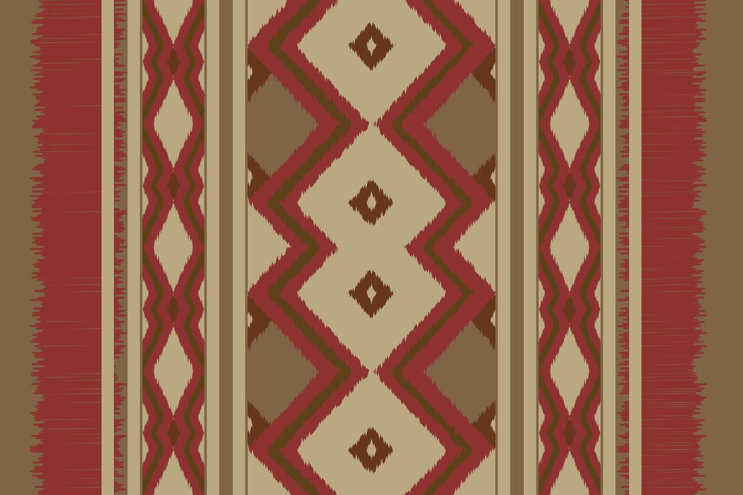 Motif Ikat Seamless Pattern Embroidery Background. Ikat Stripes Geometric Ethnic Oriental Pattern traditional.aztec Style Abstract design for Texture,fabric,clothing,wrapping,sarong. vector