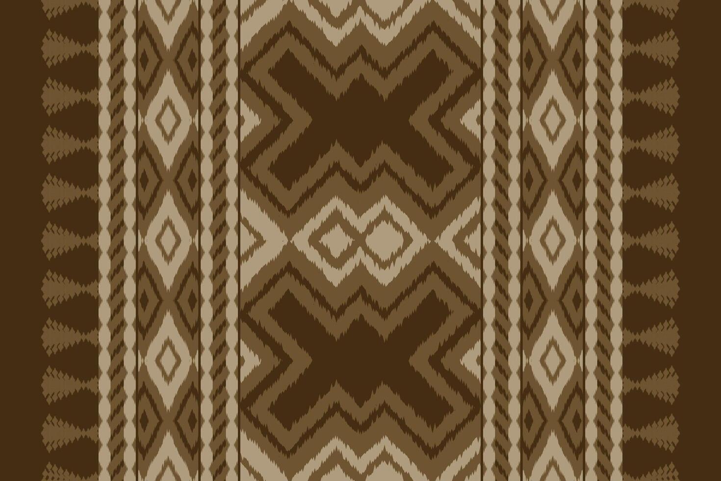 Motif Ikat Floral Paisley Embroidery Background. Ikat Background Geometric Ethnic Oriental Pattern Traditional. Ikat Aztec Style Abstract Design for Print Texture,fabric,saree,sari,carpet. vector