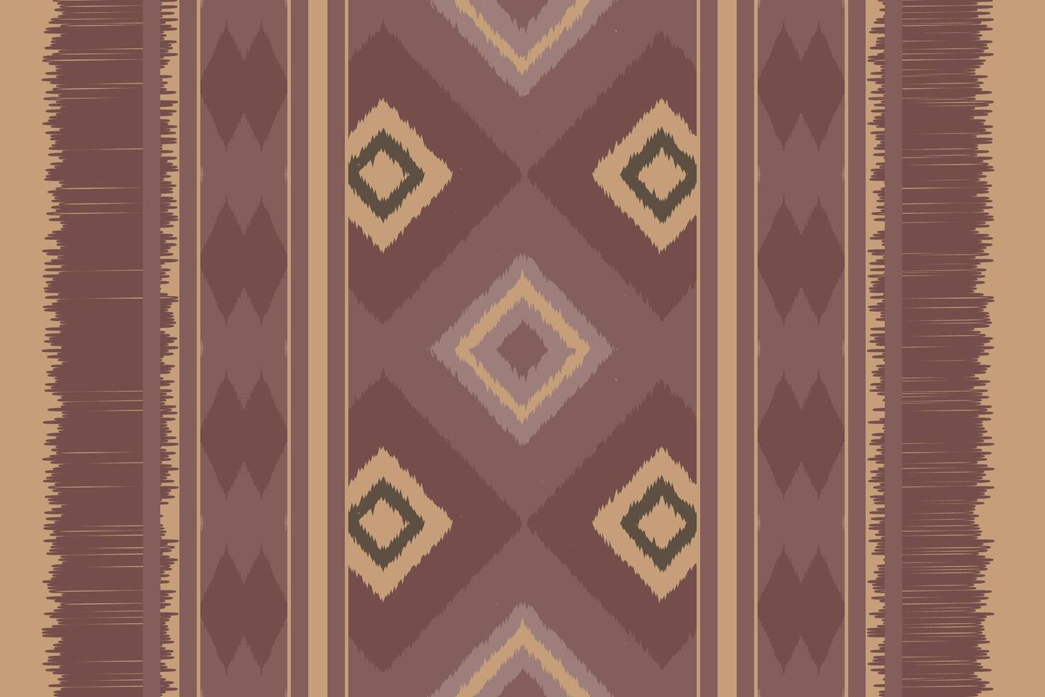 Motif Ikat Seamless Pattern Embroidery Background. Ikat Patterns Geometric Ethnic Oriental Pattern traditional.aztec Style Abstract design for Texture,fabric,clothing,wrapping,sarong. vector