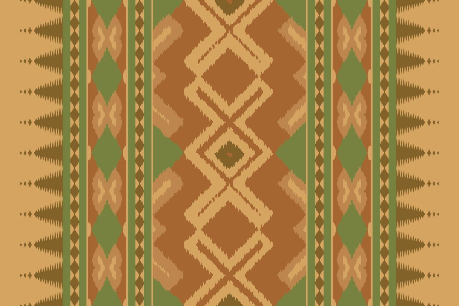 Ikat Damask Paisley Embroidery Background. Ikat Design Geometric Ethnic Oriental Pattern Traditional. Ikat Aztec Style Abstract Design for Print Texture,fabric,saree,sari,carpet. vector