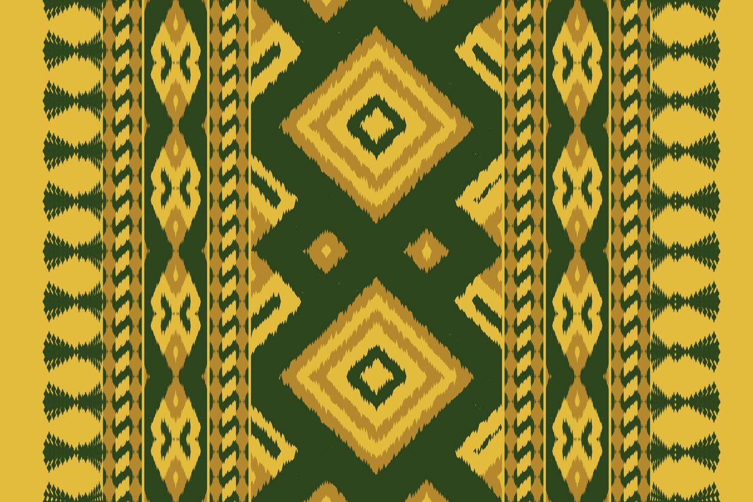 Ikat Damask Paisley Embroidery Background. Ikat Print Geometric Ethnic Oriental Pattern Traditional. Ikat Aztec Style Abstract Design for Print Texture,fabric,saree,sari,carpet. vector