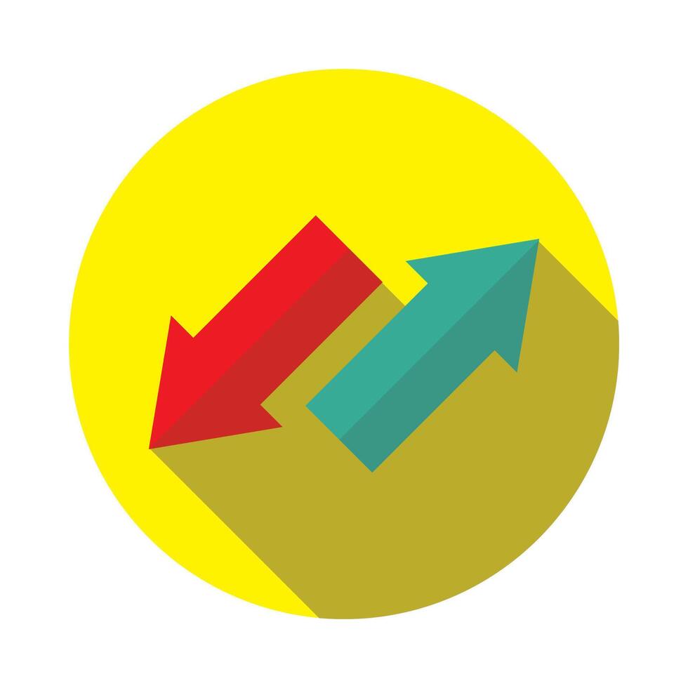 up and down icon illustration vector