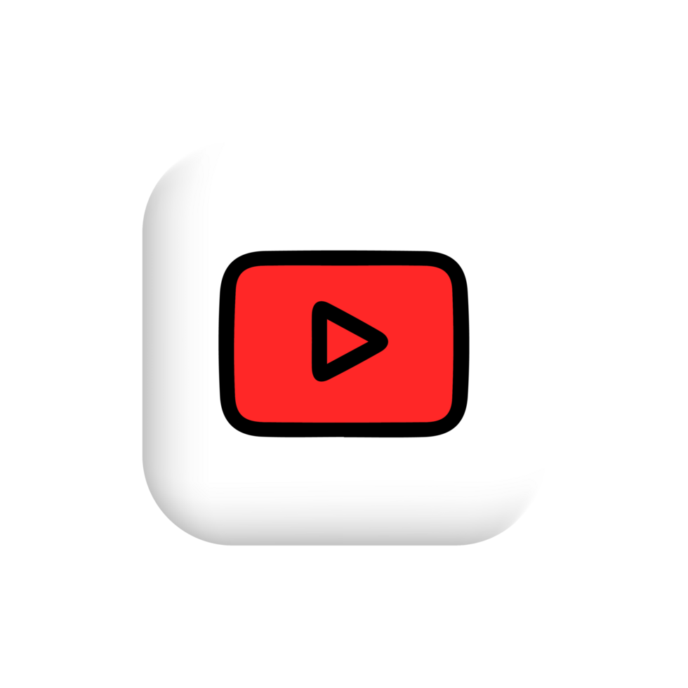 YouTube logo. YouTube is a video-sharing website png