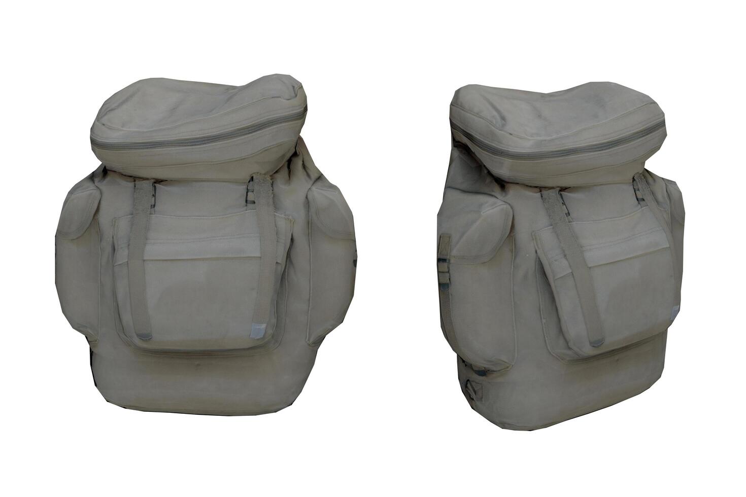 3d rendering military tactical backpack photo