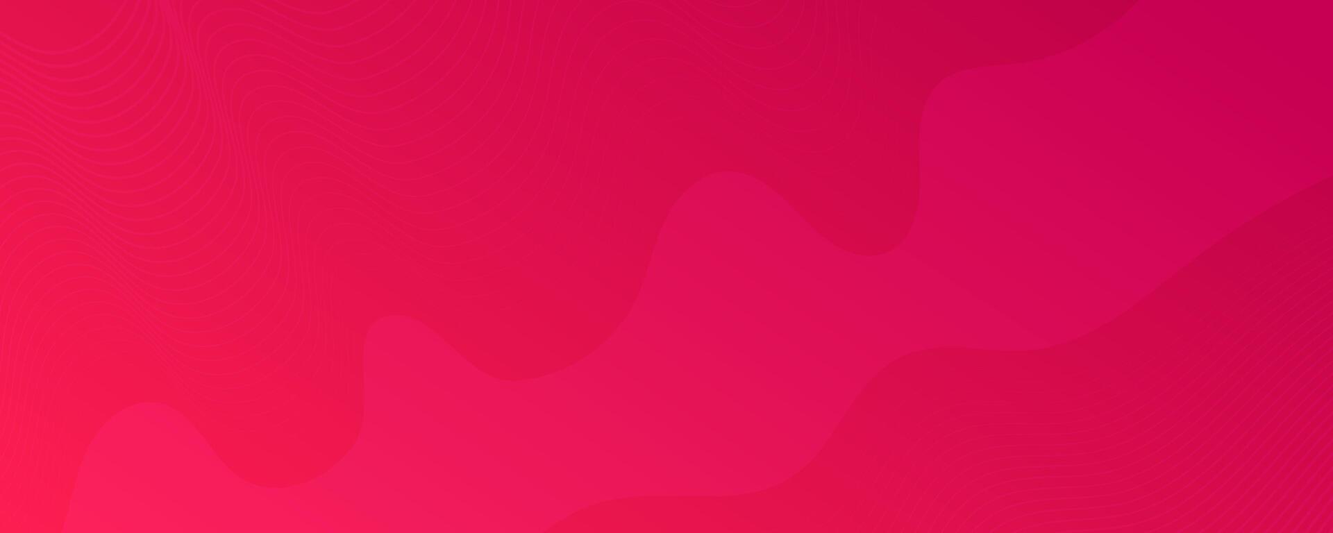 Modern colorful gradient background with wave lines vector