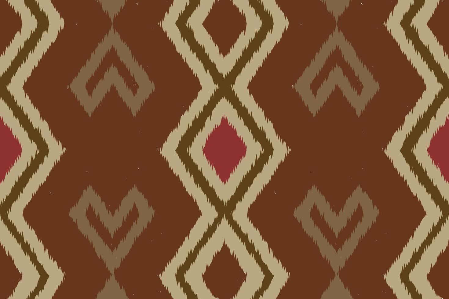 Motif Ikat Seamless Pattern Embroidery Background. Ikat Stripes Geometric Ethnic Oriental Pattern Traditional. Ikat Aztec Style Abstract Design for Print Texture,fabric,saree,sari,carpet. vector
