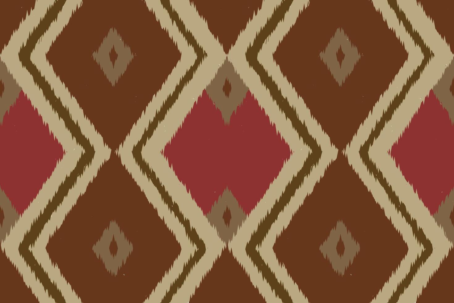 Motif Ikat Seamless Pattern Embroidery Background. Ikat Stripes Geometric Ethnic Oriental Pattern traditional.aztec Style Abstract design for Texture,fabric,clothing,wrapping,sarong. vector