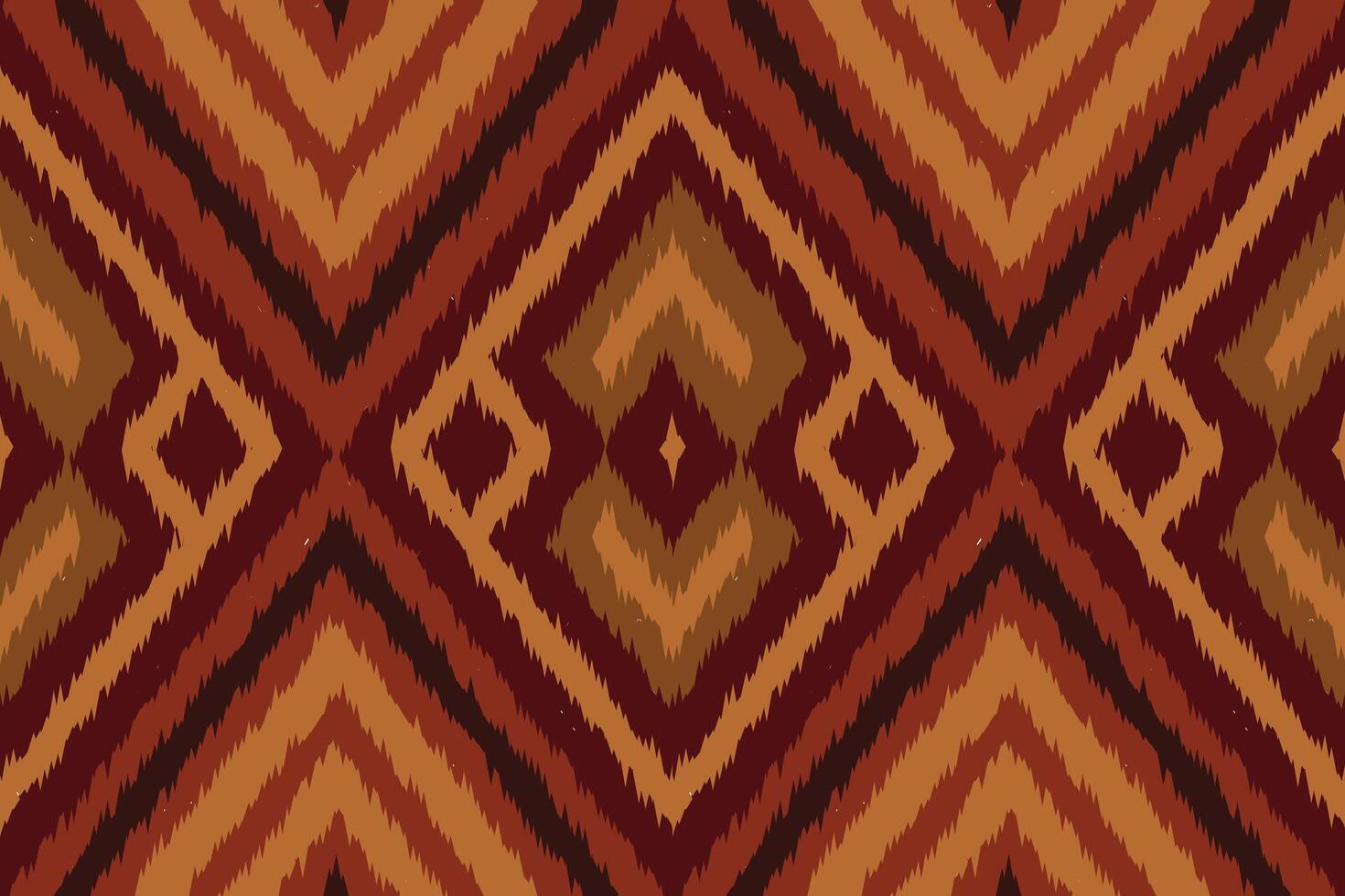 Motif Ikat Paisley Embroidery Background. Ikat Stripe Geometric Ethnic Oriental Pattern traditional.aztec Style Abstract illustration.design for Texture,fabric,clothing,wrapping,sarong. vector