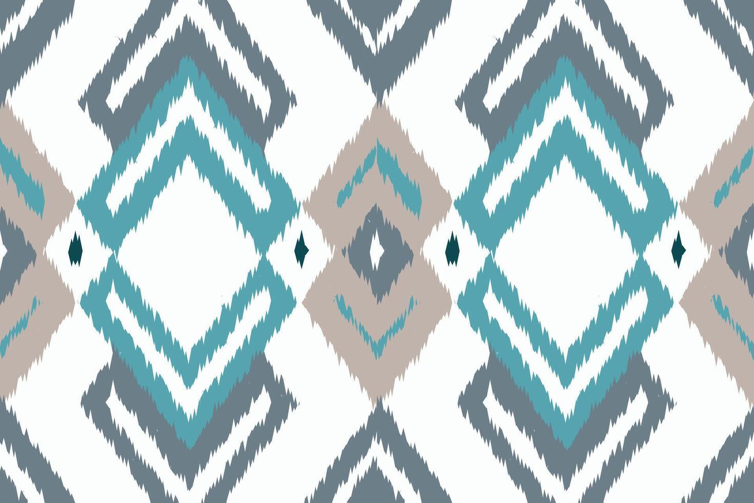 Motif Ikat Paisley Embroidery Background. Ikat Stripes Geometric Ethnic Oriental Pattern Traditional. Ikat Aztec Style Abstract Design for Print Texture,fabric,saree,sari,carpet. vector