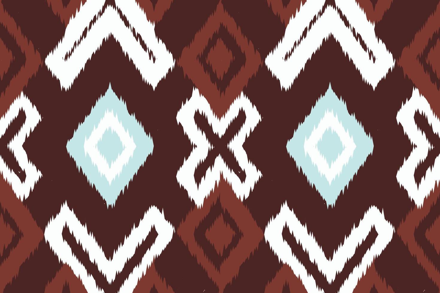 Motif Ikat Floral Paisley Embroidery Background. Ikat Stripe Geometric Ethnic Oriental Pattern Traditional. Ikat Aztec Style Abstract Design for Print Texture,fabric,saree,sari,carpet. vector