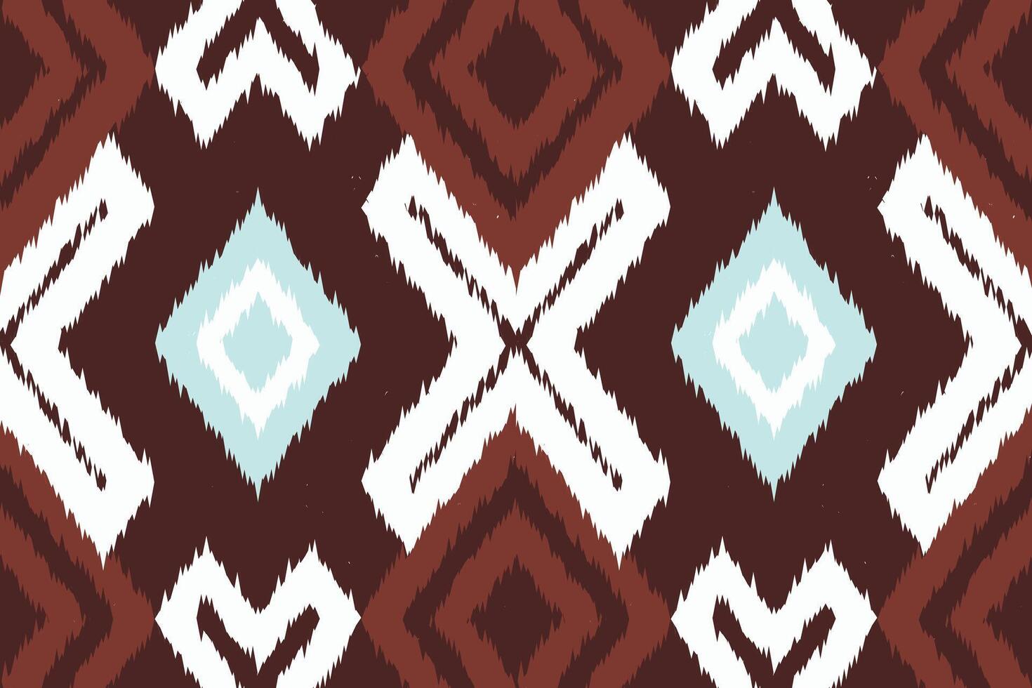 Motif Ikat Floral Paisley Embroidery Background. Ikat Stripe Geometric Ethnic Oriental Pattern traditional.aztec Style Abstract design for Texture,fabric,clothing,wrapping,sarong. vector