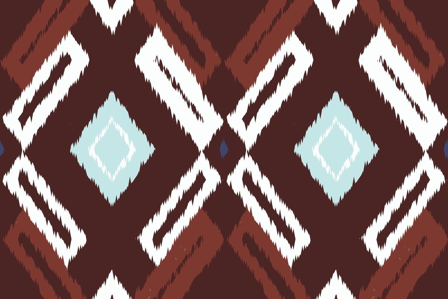 Motif Ikat Floral Paisley Embroidery Background. Ikat Stripes Geometric Ethnic Oriental Pattern Traditional. Ikat Aztec Style Abstract Design for Print Texture,fabric,saree,sari,carpet. vector