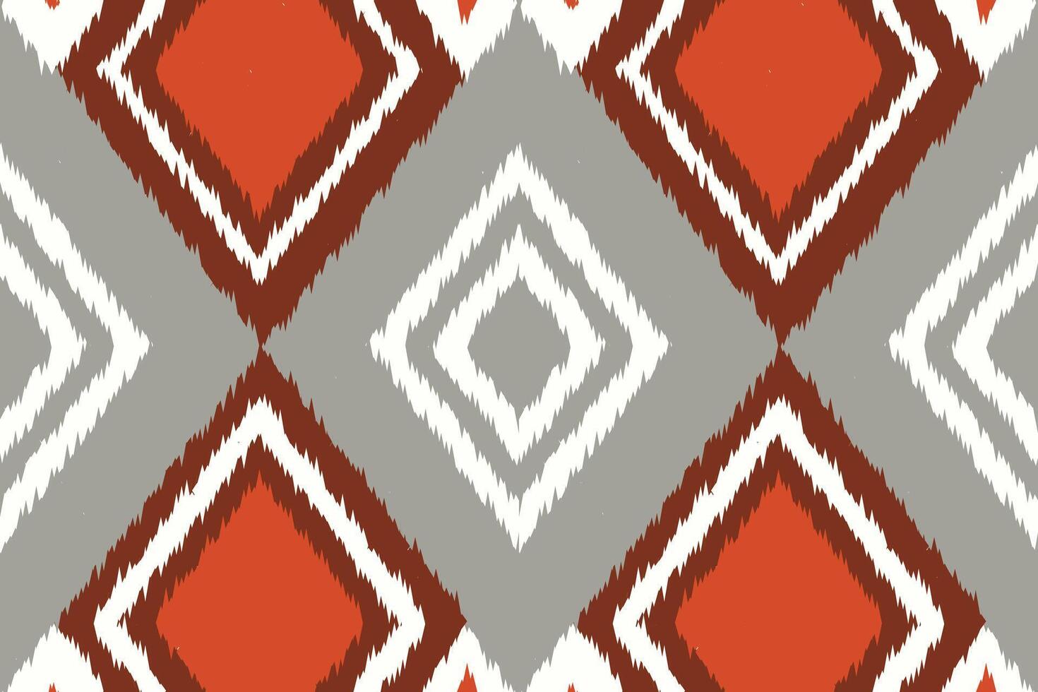 Motif Ikat Seamless Pattern Embroidery Background. Ikat Stripe Geometric Ethnic Oriental Pattern traditional.aztec Style Abstract design for Texture,fabric,clothing,wrapping,sarong. vector
