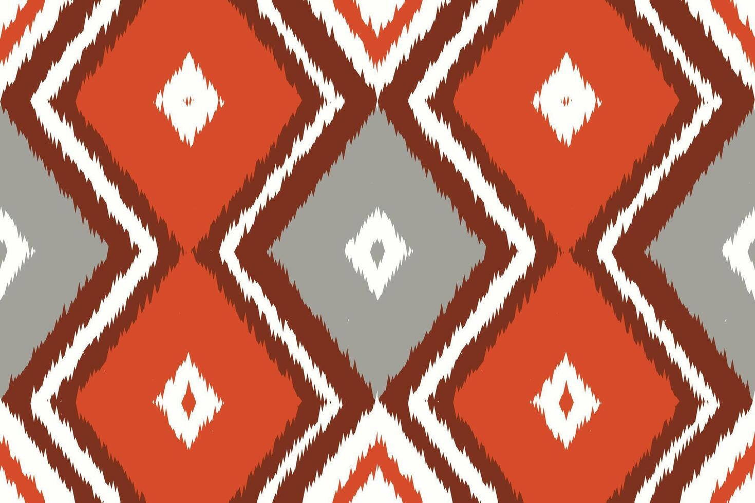 Motif Ikat Seamless Pattern Embroidery Background. Ikat Stripe Geometric Ethnic Oriental Pattern Traditional. Ikat Aztec Style Abstract Design for Print Texture,fabric,saree,sari,carpet. vector