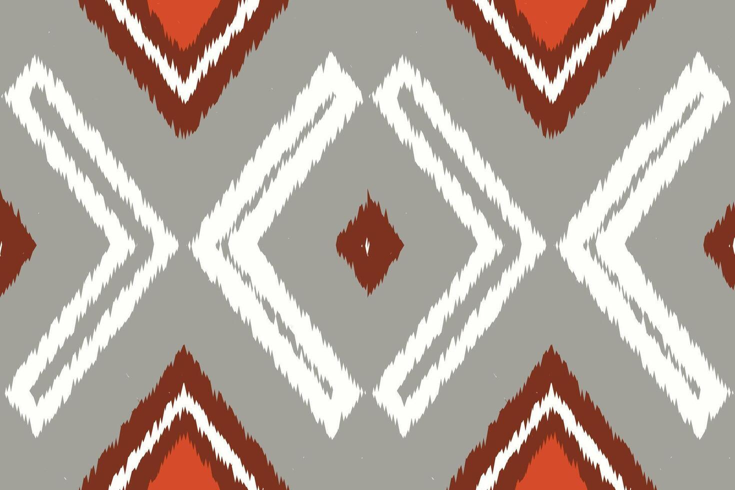 Motif Ikat Seamless Pattern Embroidery Background. Ikat Stripes Geometric Ethnic Oriental Pattern Traditional. Ikat Aztec Style Abstract Design for Print Texture,fabric,saree,sari,carpet. vector