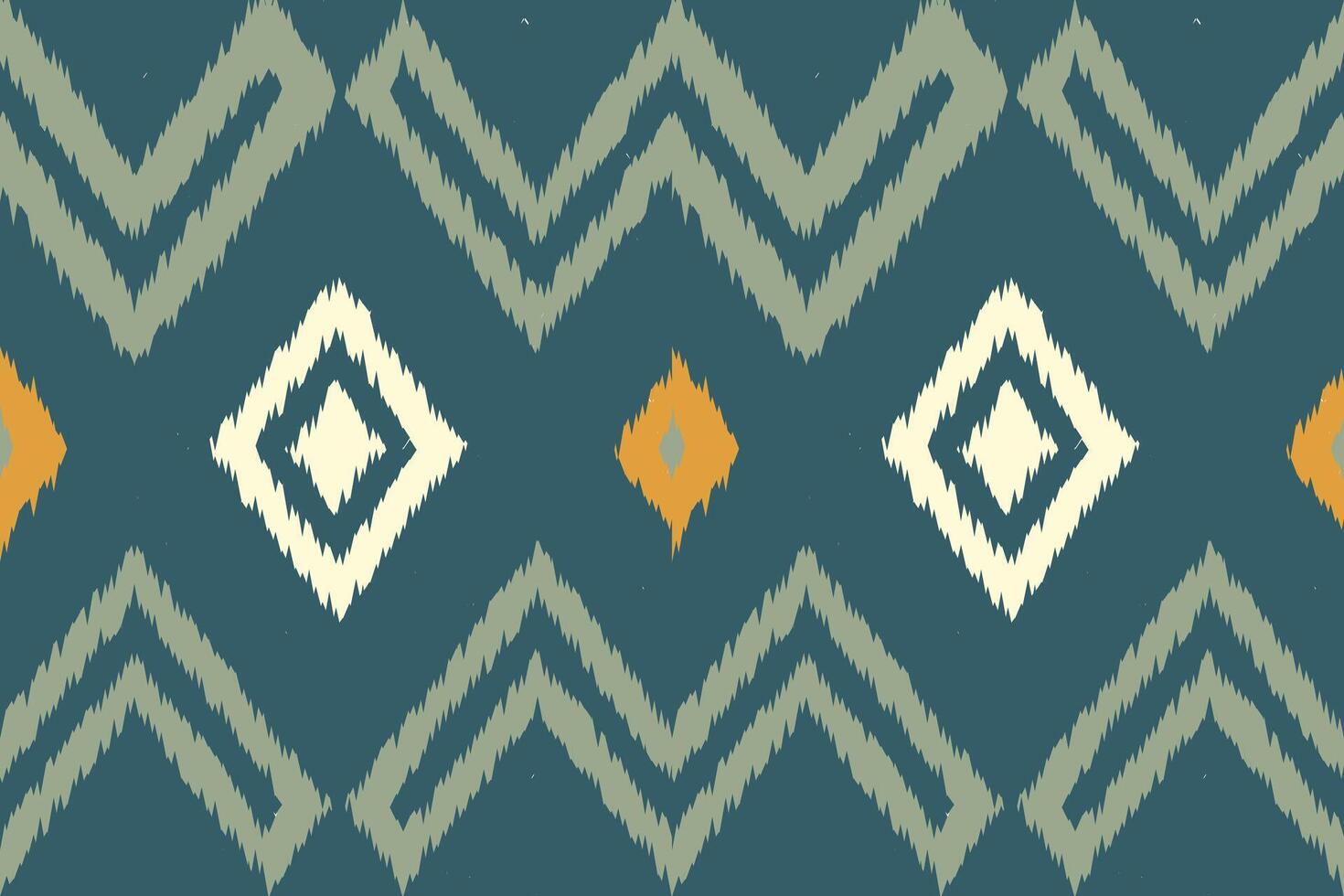 Motif Ikat Seamless Pattern Embroidery Background. Ikat Stripe Geometric Ethnic Oriental Pattern traditional.aztec Style Abstract design for Texture,fabric,clothing,wrapping,sarong. vector