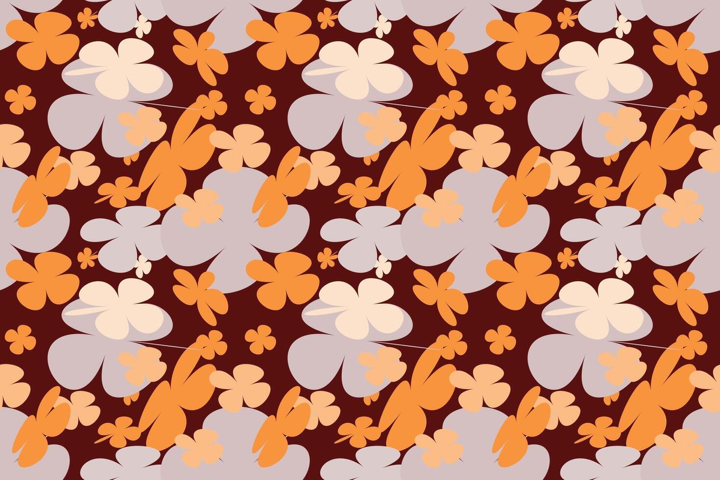 Floral Abstract Seamless Patterns. Little Floral Liberty Seamless Texture Background. Spring, Summer Romantic Blossom Flower Garden Seamless Pattern for Your Designs vector