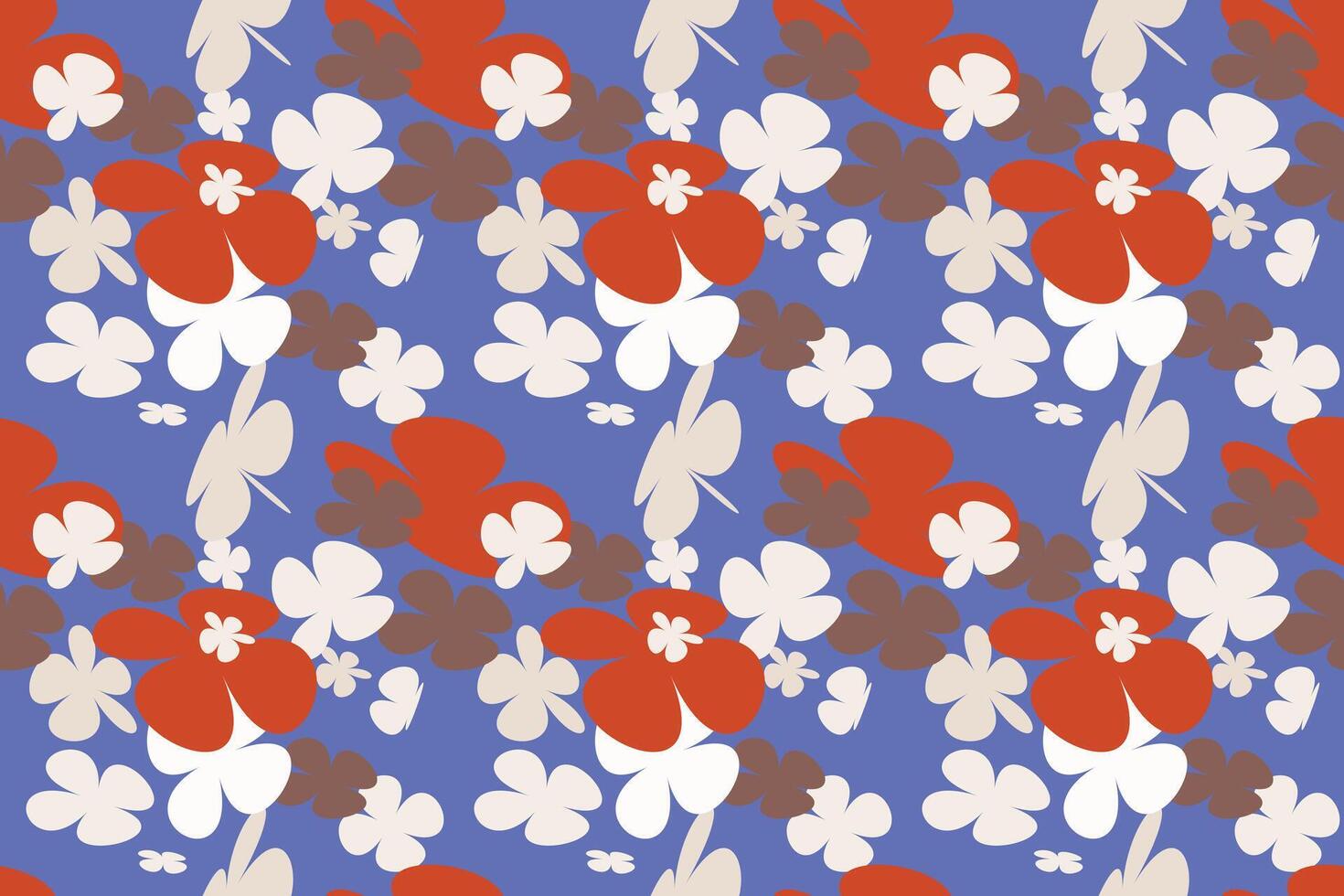 Flower Pattern Texture Little Floral Liberty Seamless Texture Background. Spring, Summer Romantic Blossom Flower Garden Seamless Pattern for Your Designs vector