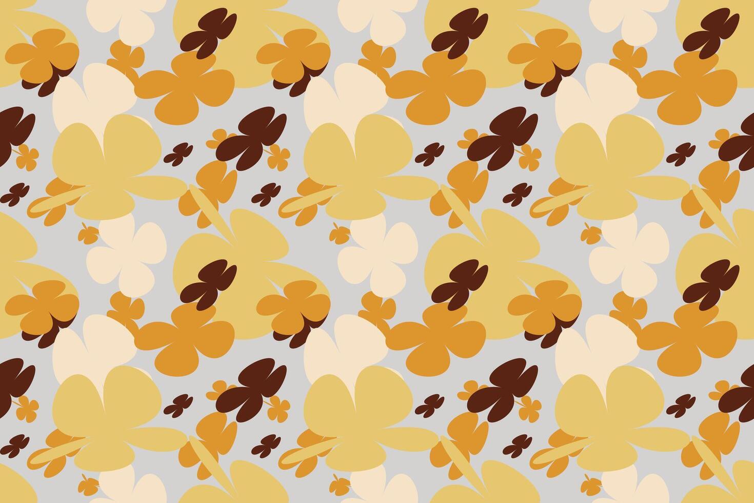 Seamless Pattern With Watercolor Flower Bouquet With Simple Pretty, Little Floral Liberty Seamless Texture Background. Spring, Summer Romantic Blossom Flower Garden Seamless Pattern for Your Designs vector