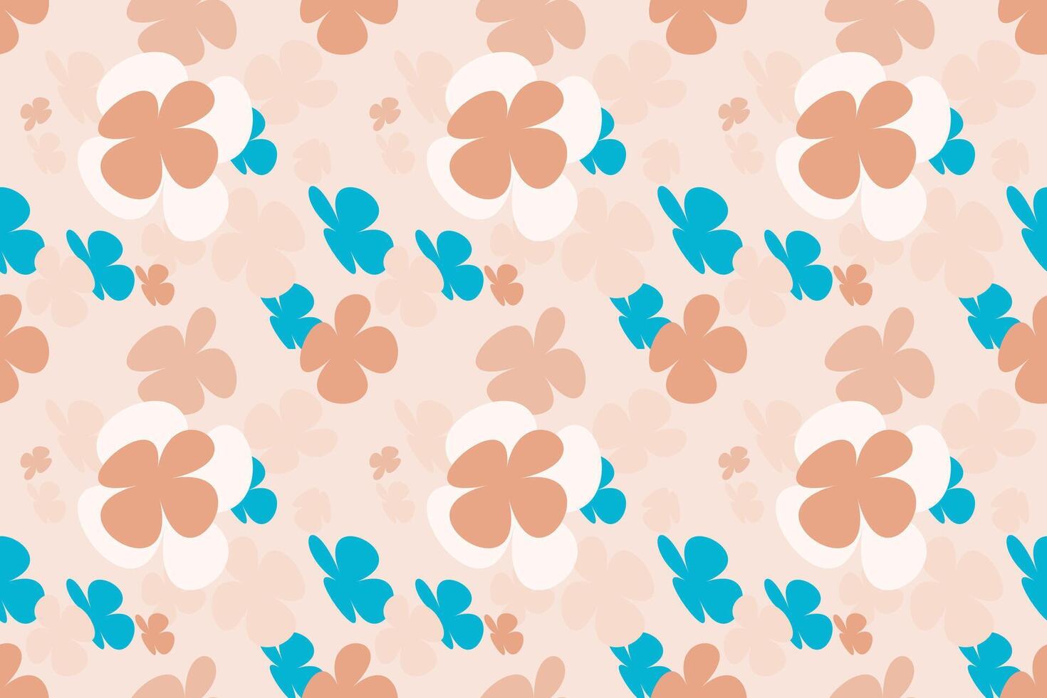 Pattern With Simple Pretty Small Flowers, With Simple Pretty, Little Floral Liberty Seamless Texture Background. Spring, Summer Romantic Blossom Flower Garden Seamless Pattern for Your Designs vector