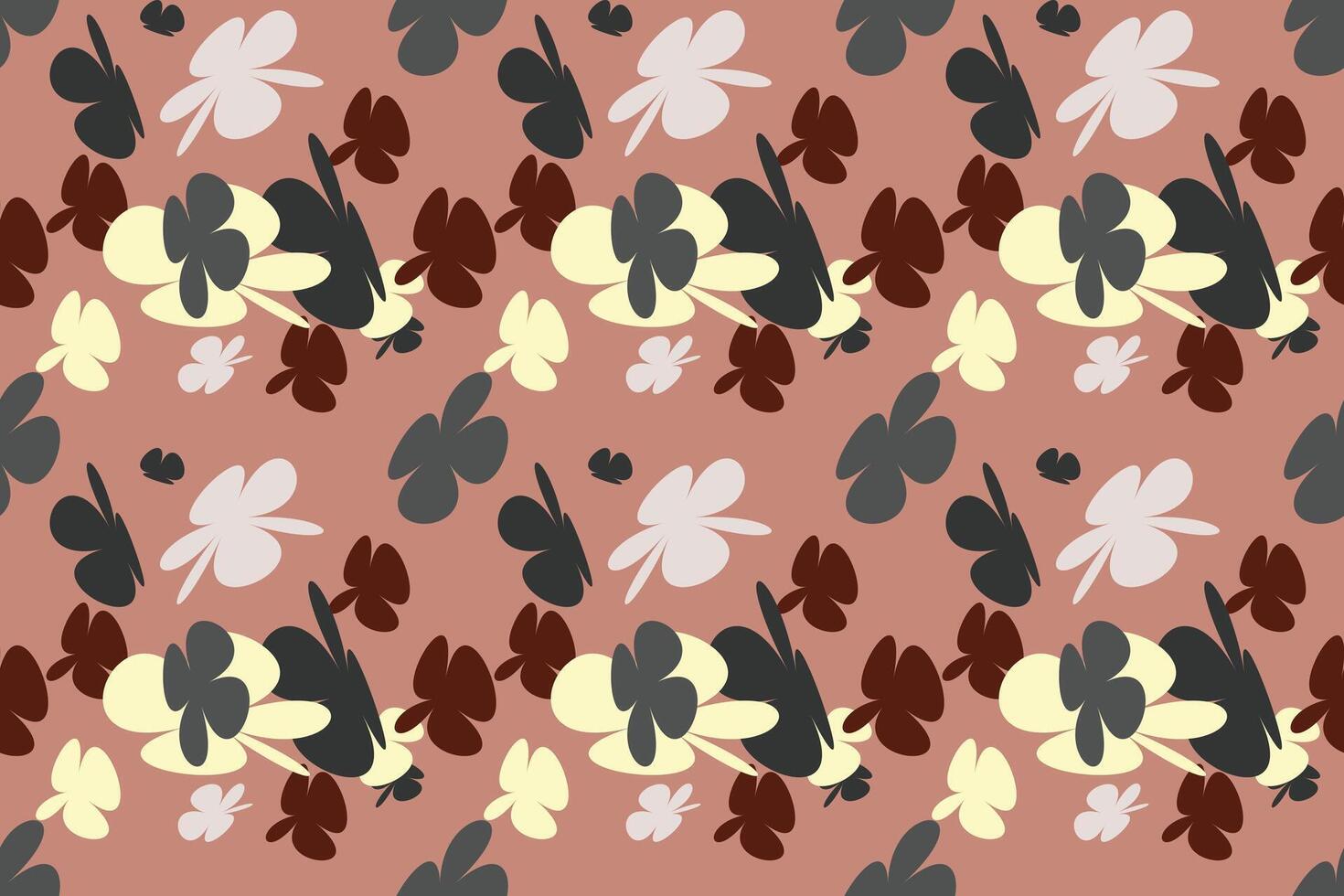 Bouquet Spring Flowers Pattern Little Floral Liberty Seamless Texture Background. Spring, Summer Romantic Blossom Flower Garden Seamless Pattern for Your Designs vector