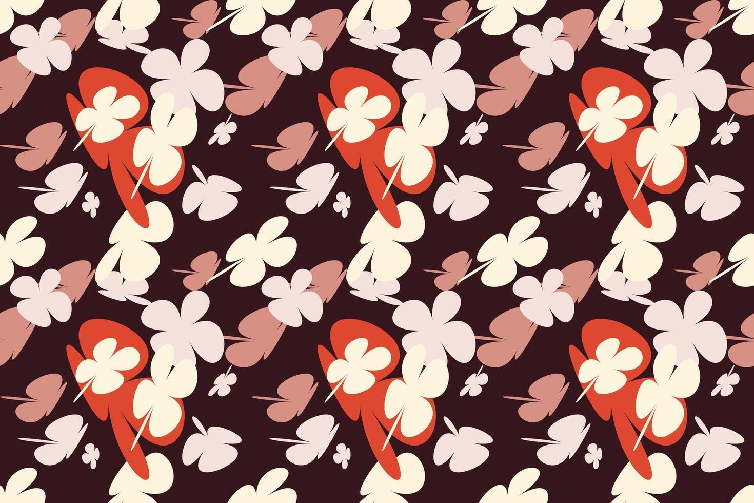Sweet Flower Seamless Pattern. Little Floral Liberty Seamless Texture Background. Spring, Summer Romantic Blossom Flower Garden Seamless Pattern for Your Designs vector