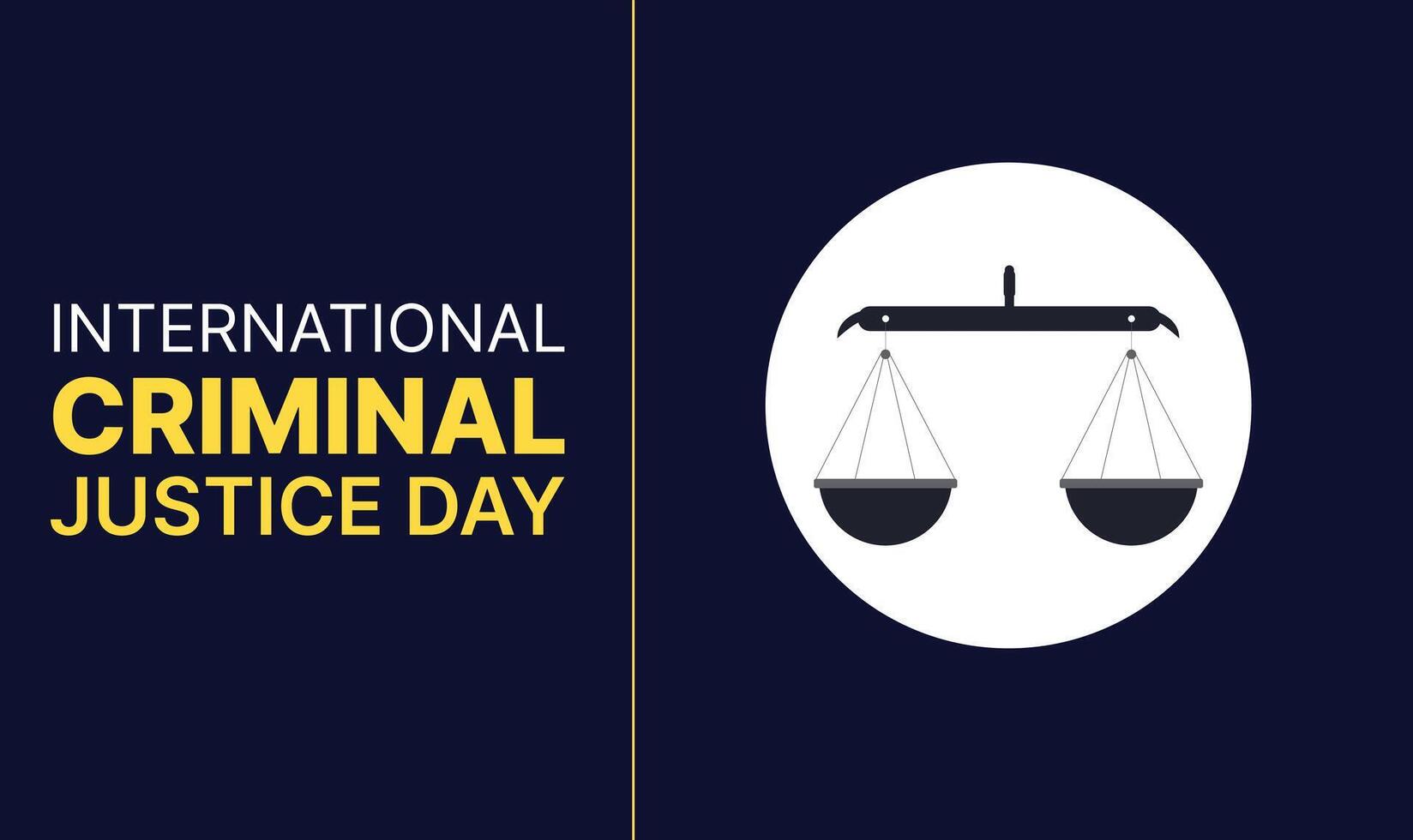 International Criminal Justice Day 46565745 Vector Art at Vecteezy