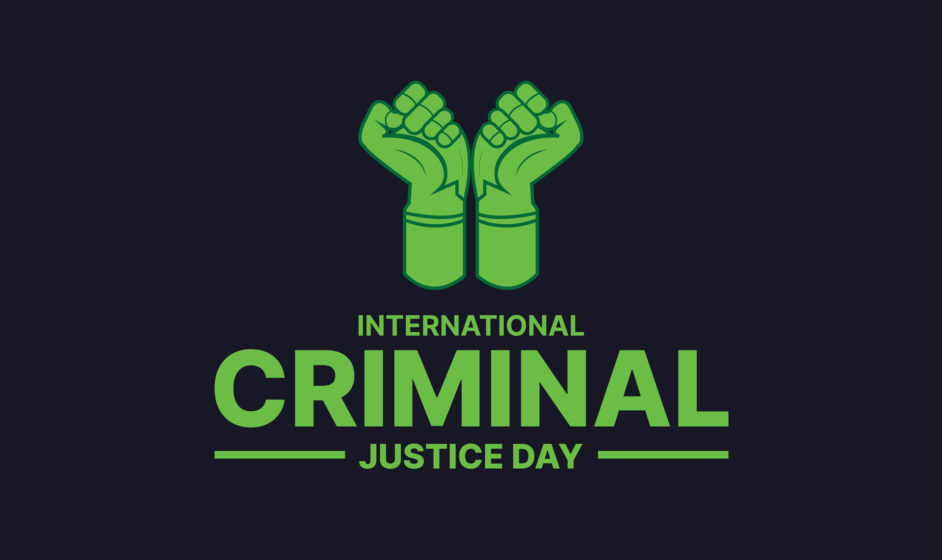 International Criminal Justice Day 46565750 Vector Art at Vecteezy