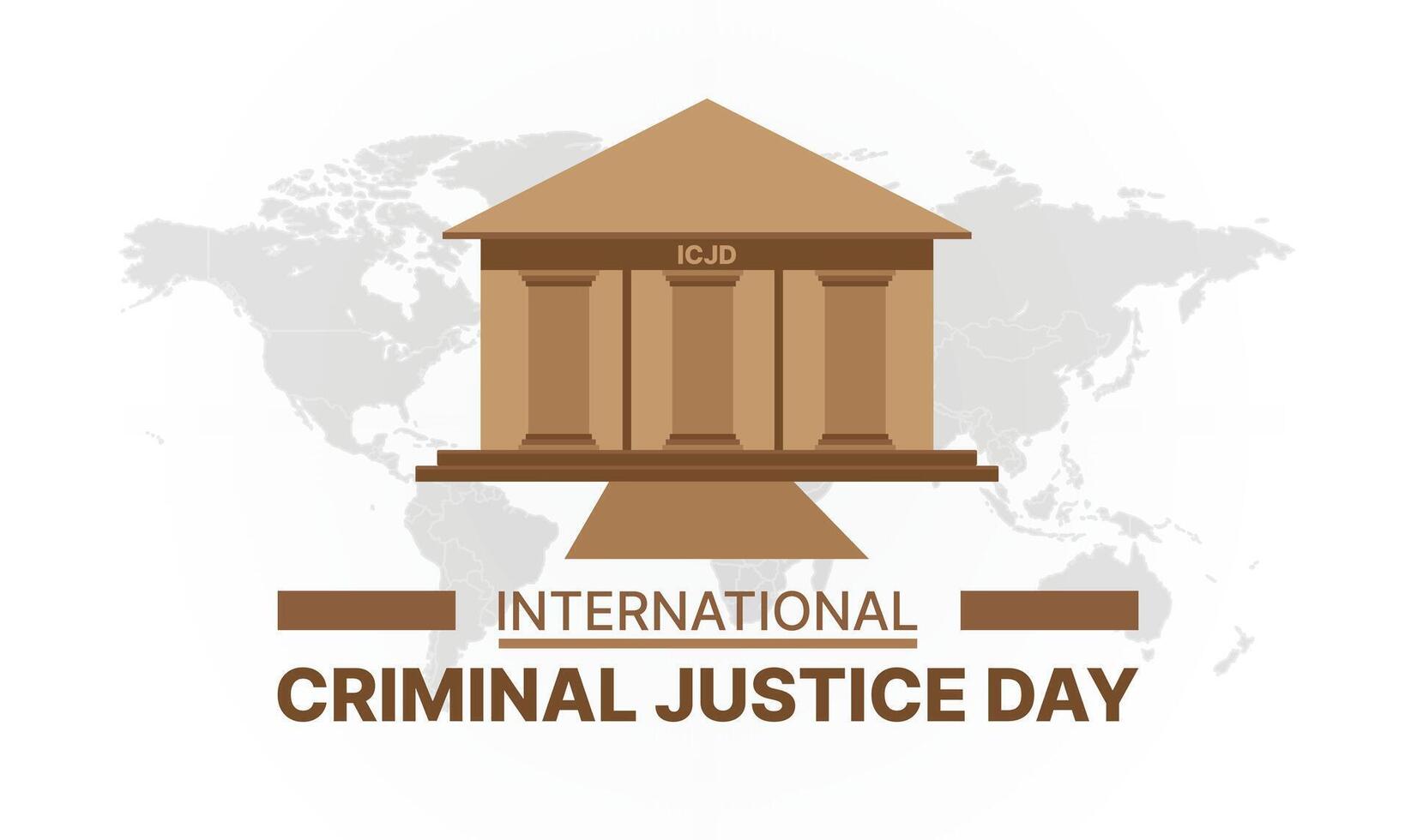 International Criminal Justice Day 46565800 Vector Art at Vecteezy