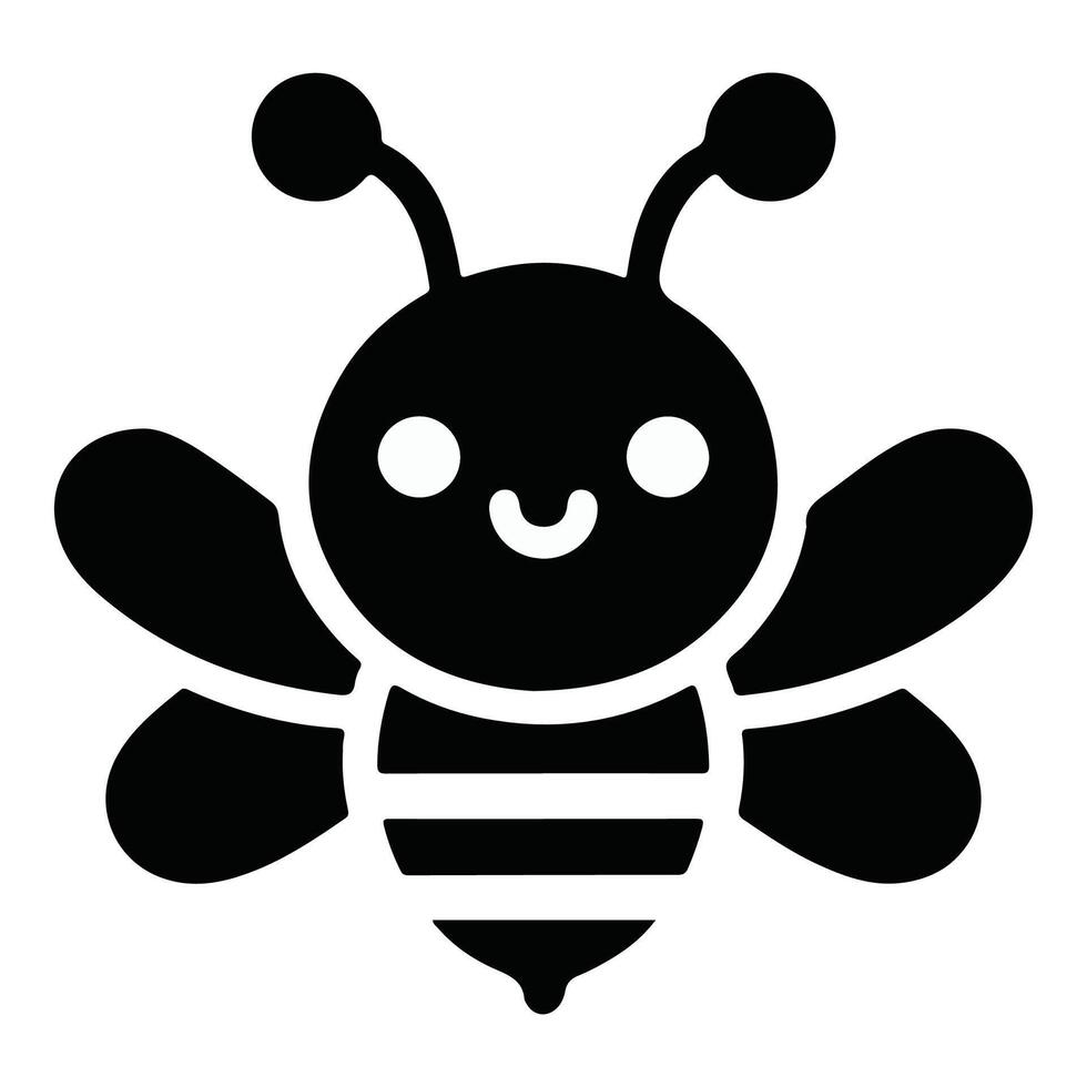 Bumblebee, honey, honey bee icon in modern style for website mobile logo app UI design. simple icon. vector