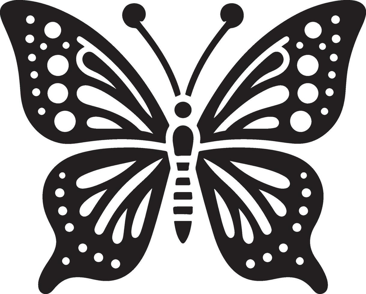 Butterfly illustration art vector