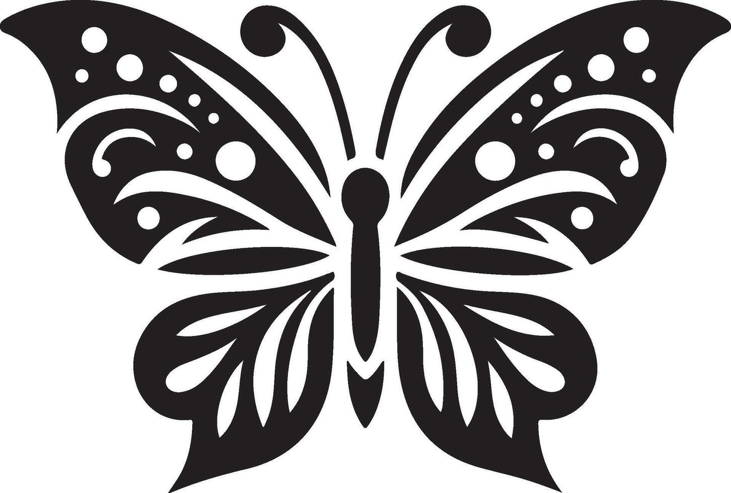 Butterfly illustration art vector
