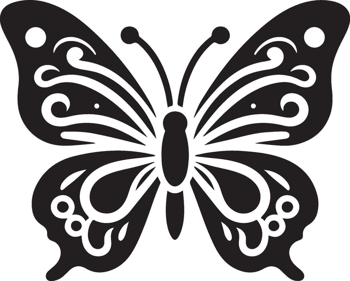 Butterfly illustration art vector