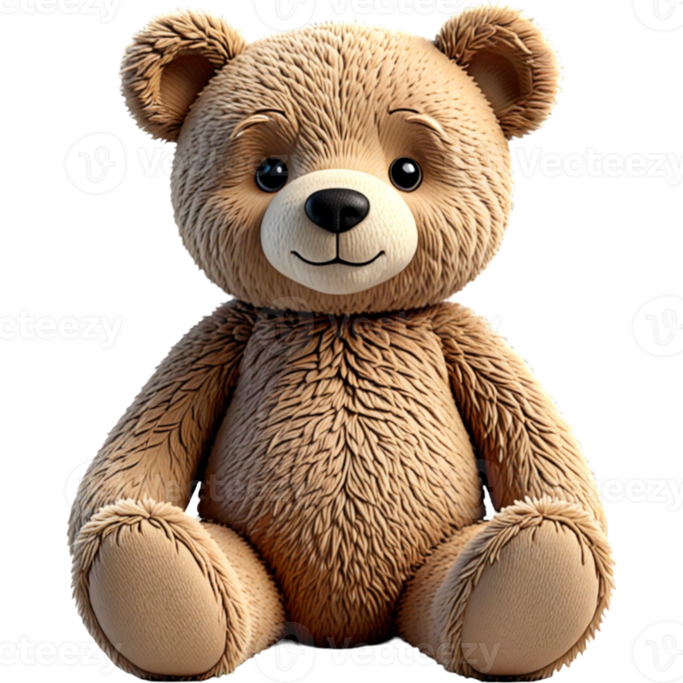Cute Teddy Bear Sitting png