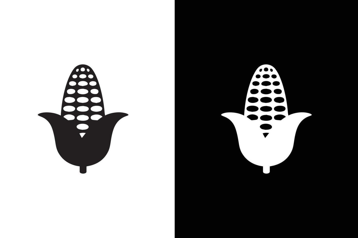 corn Icon sign isolated for graphic and web design. wheat oats, Vegetarian, vegan, harvest. Vegetables symbol vector