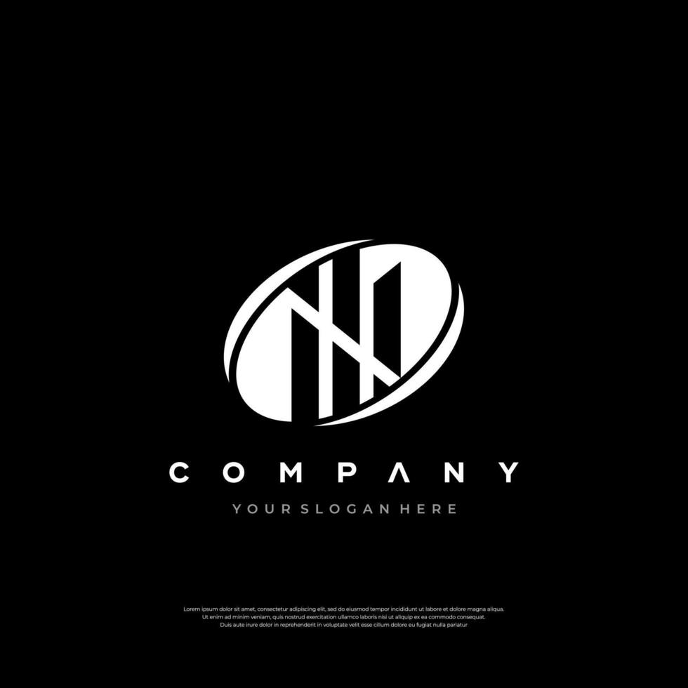Elegant Monogram Nexus Logo vector