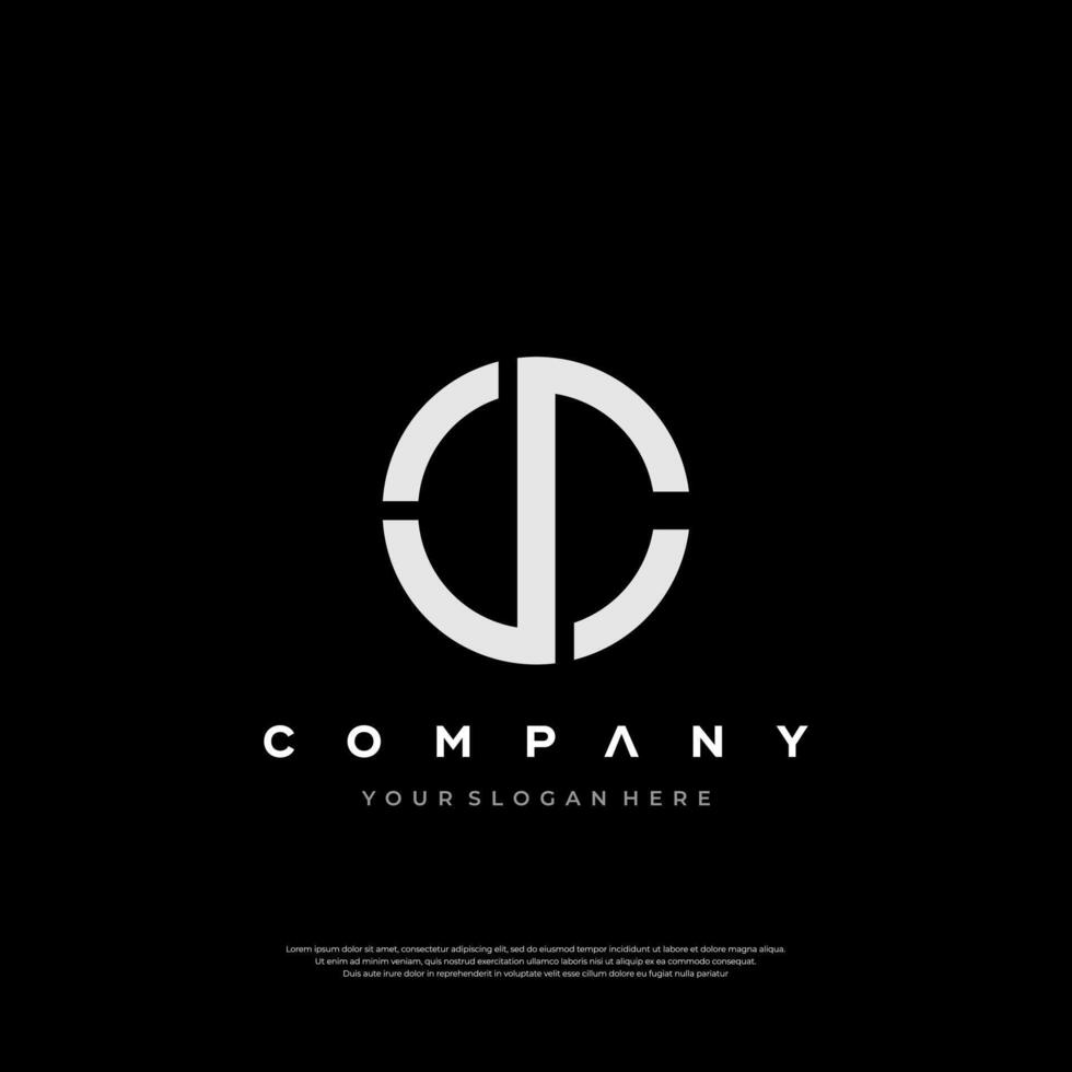 cs logo design business template vector